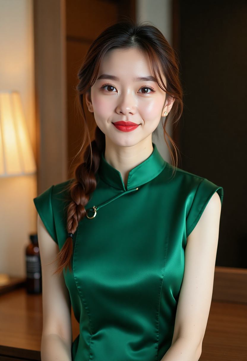影院大厅与电影海报